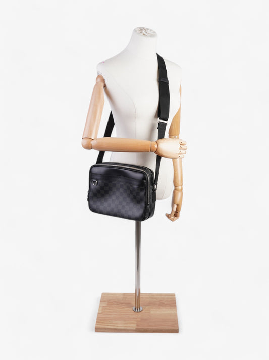 Louis Vuitton Trocadero Messenger Graphite Coated PM Canvas Coated Canvas Damier Apparel