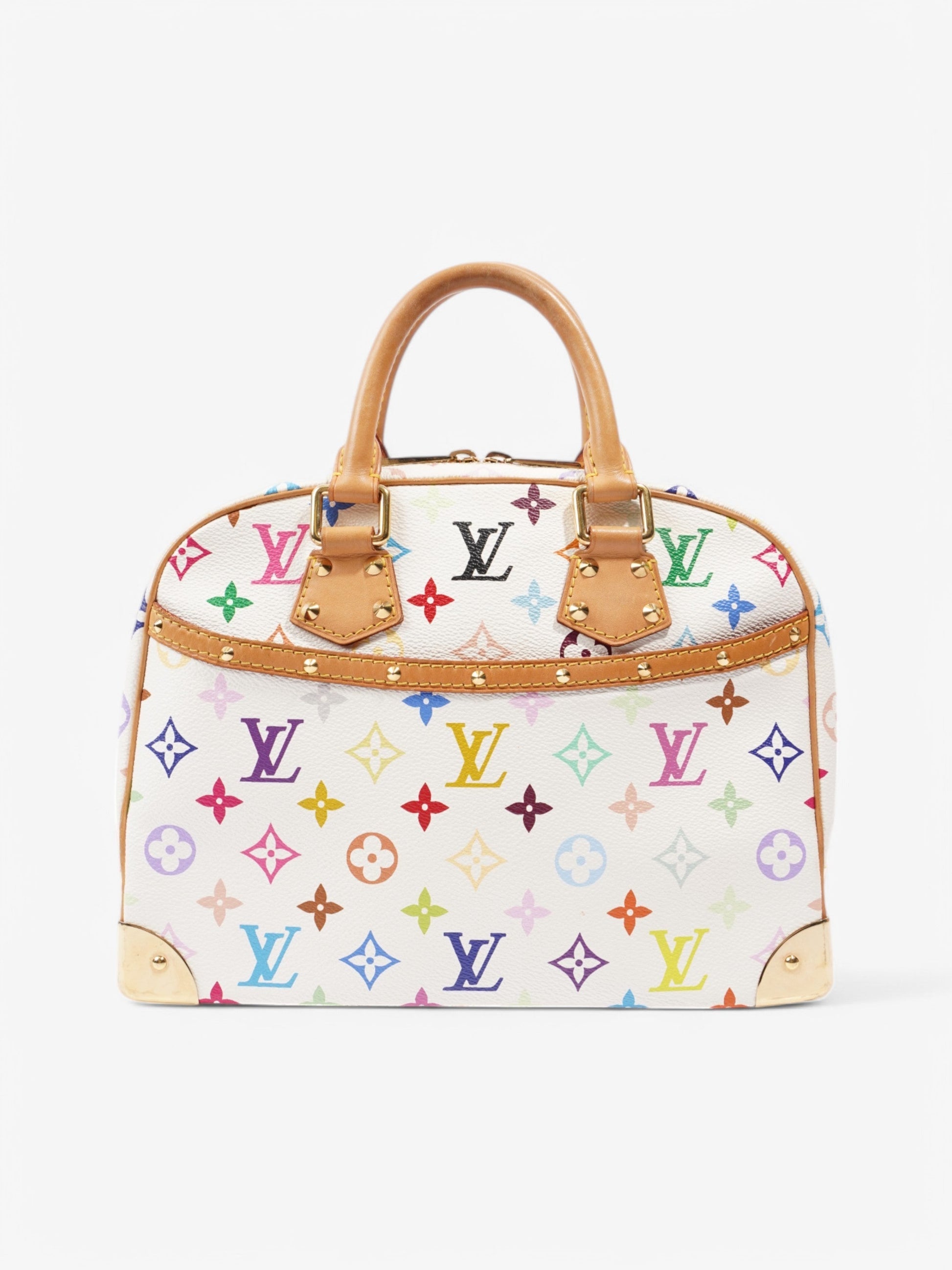 Louis Vuitton x Murakami Trouville Coated Canvas Monogram Multicolor Multicolour White Apparel