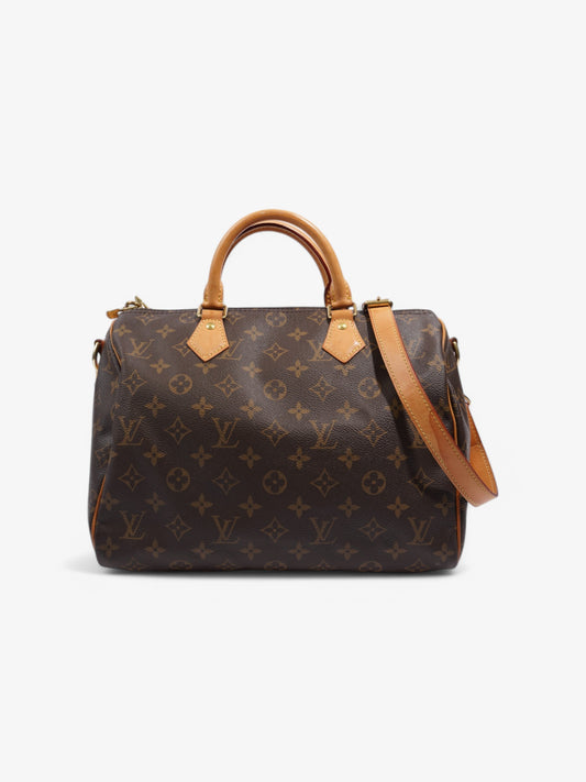 Louis Vuitton Speedy Bandouliere Coated 30 Monogram Canvas Coated Canvas Apparel