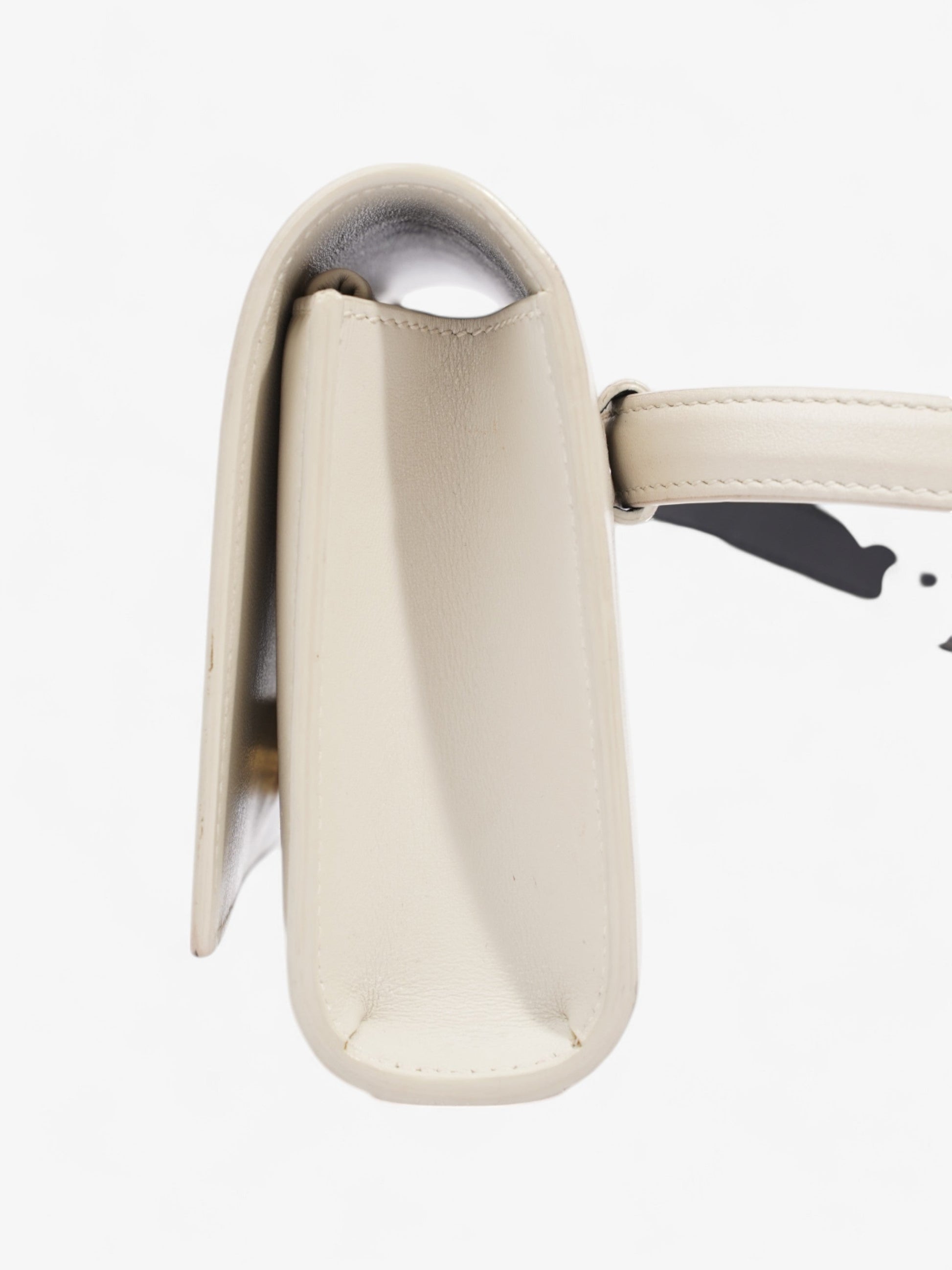 YSL Saint Laurent Kate Belt Bag Calfskin Leather Cream