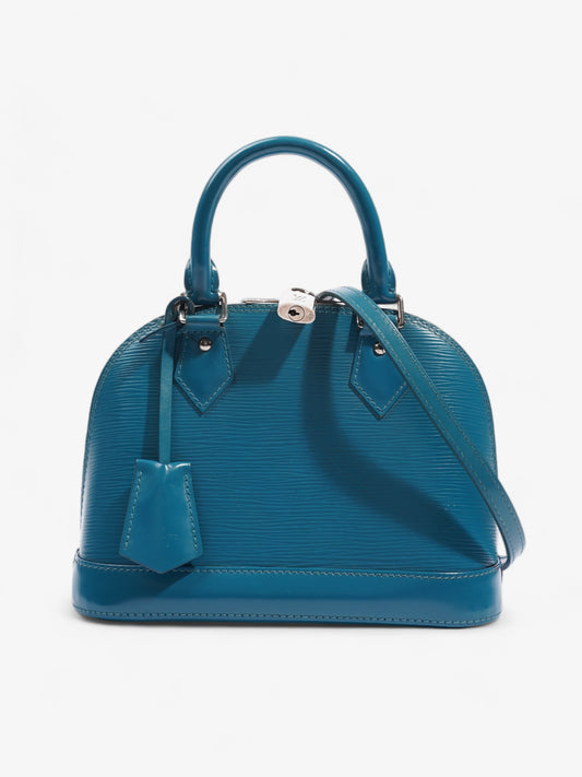Louis Vuitton Alma BB Cyan Epi Leather Blue Handbag