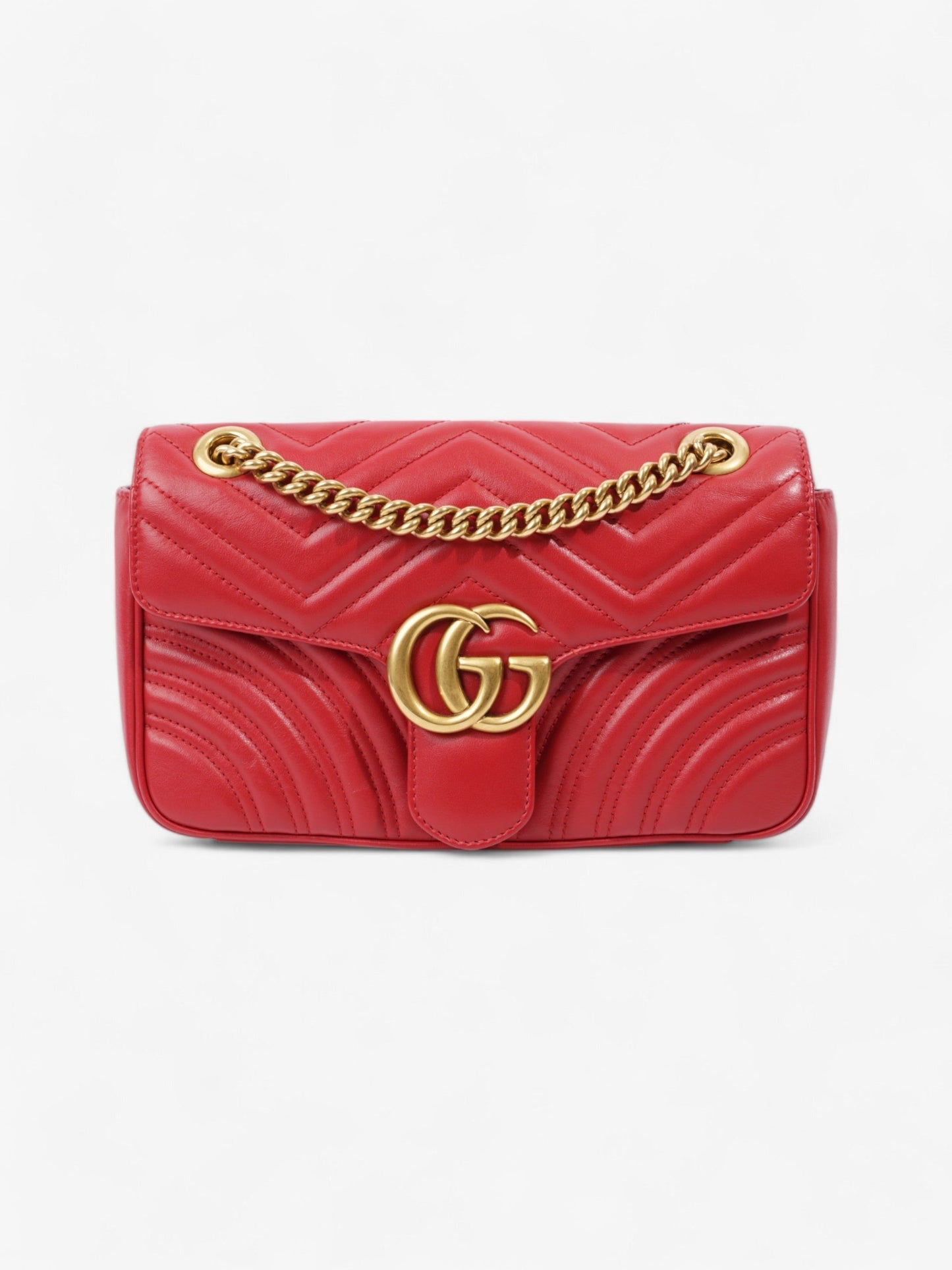 Gucci Marmont Small Shoulder Bag Leather Matelasse 7