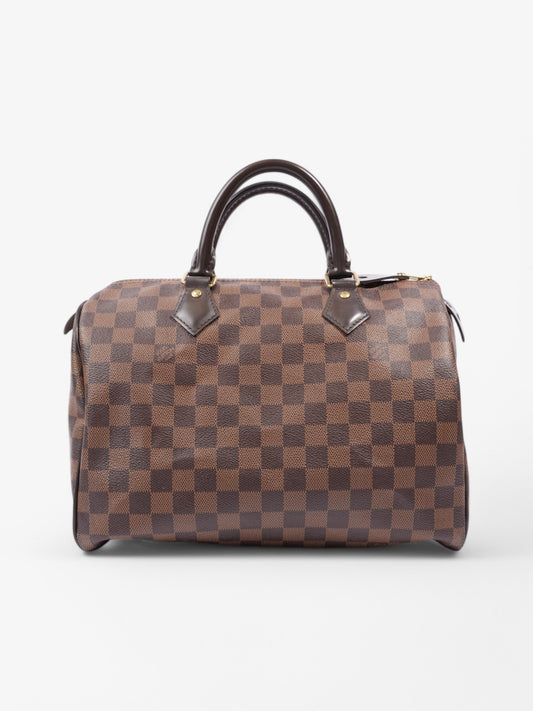 Louis Vuitton Speedy Ebene Coated 30 Canvas Coated Canvas Damier Apparel Canvas 57