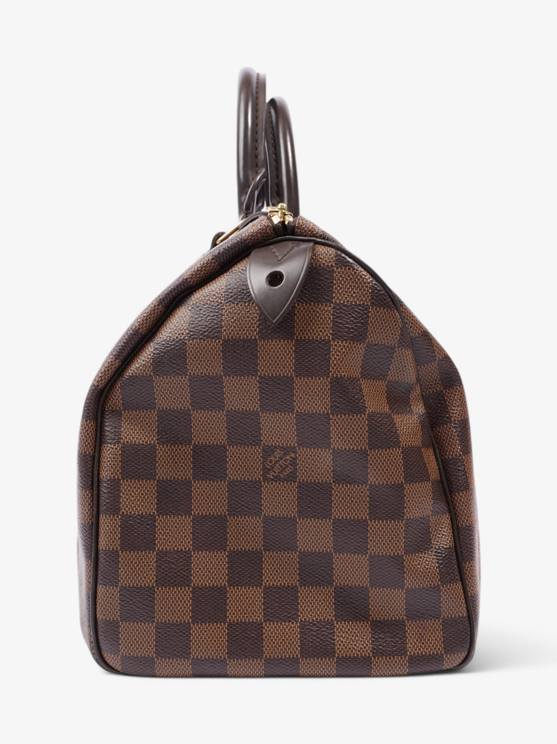 Louis Vuitton Speedy Ebene Coated 30 Canvas Coated Canvas Damier Apparel Canvas 57