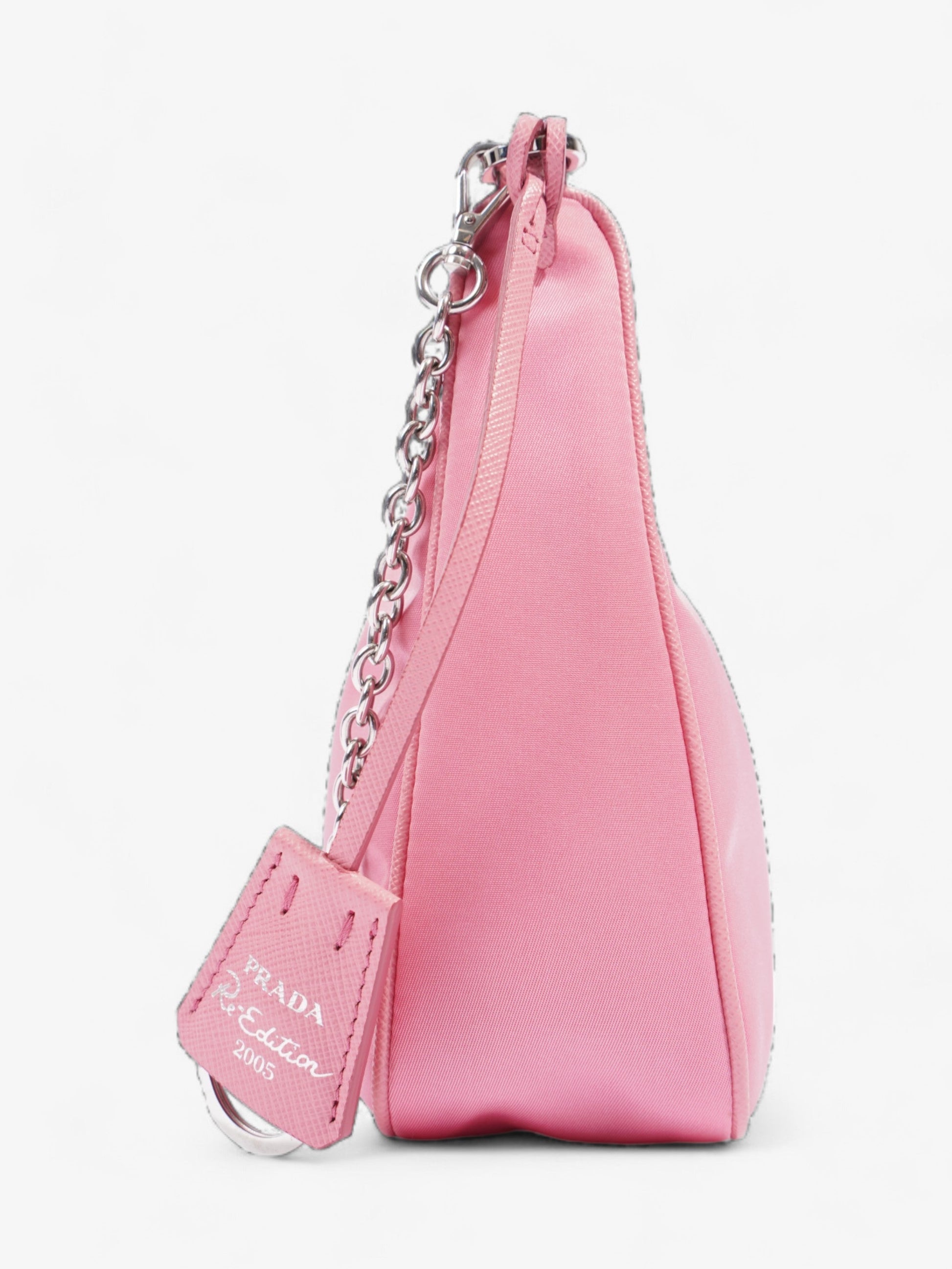 Prada Re Edition Re Crossbody Bag Nylon Pink