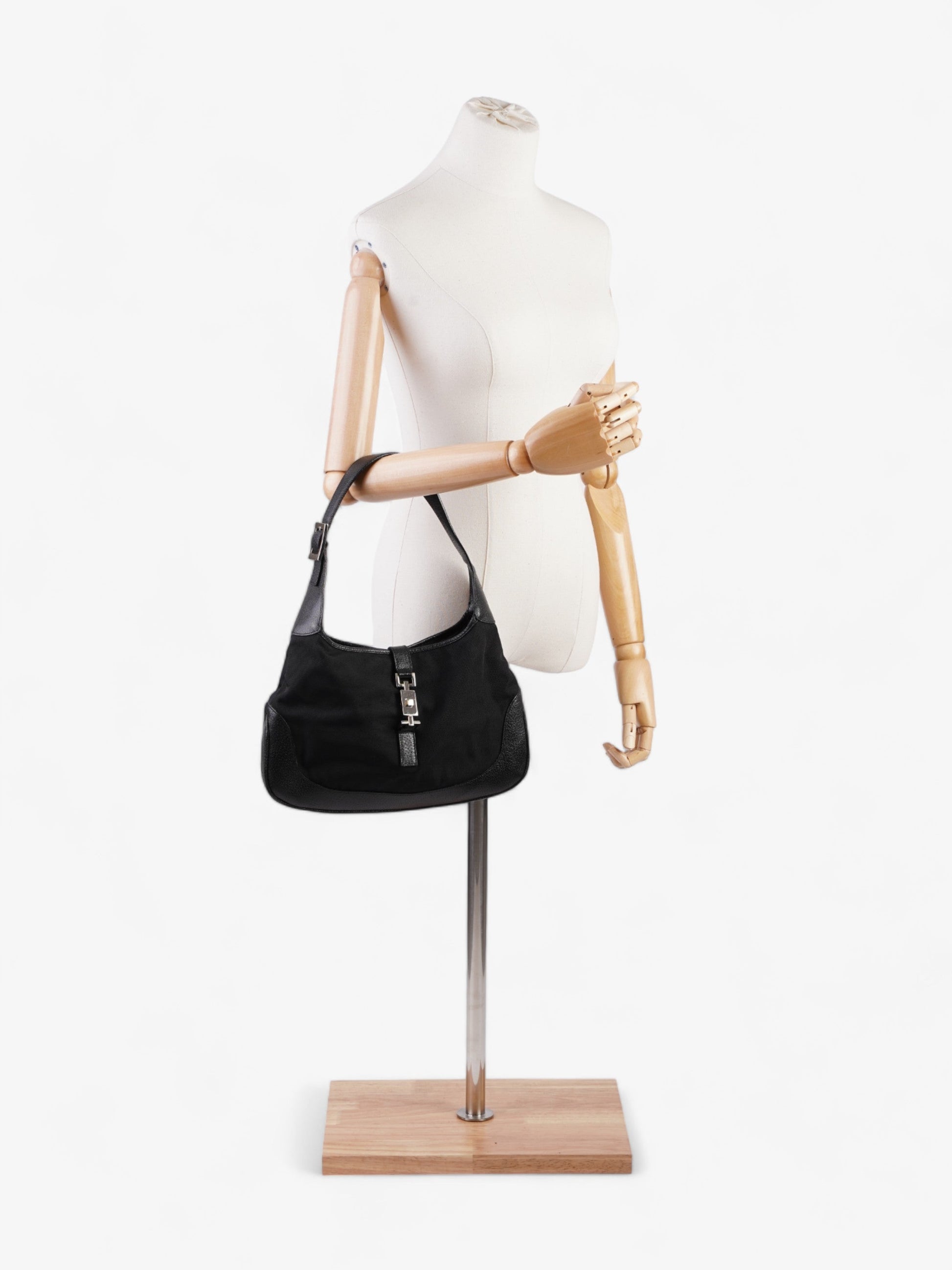 Gucci Jackie Shoulder Bag Nylon Black