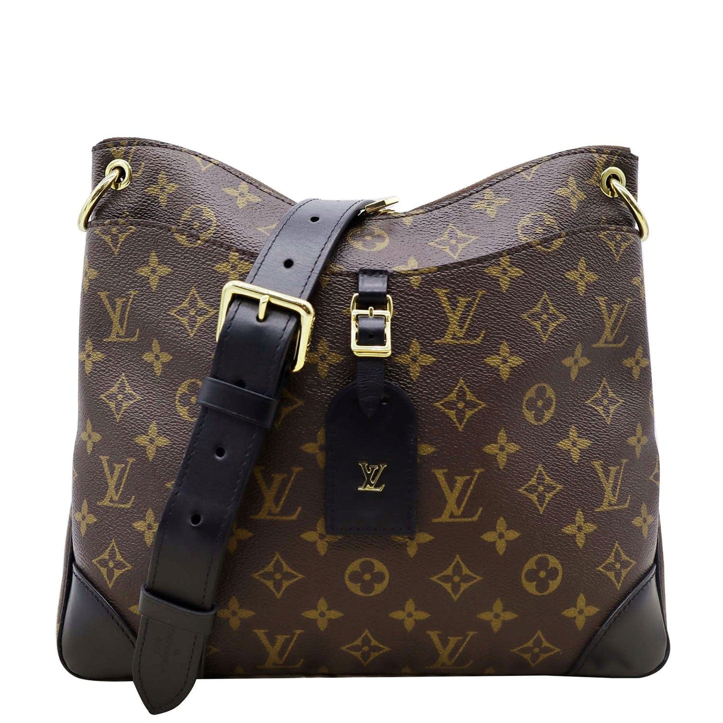 Louis Odeon Nm Mm Shoulder Bag Canvas Monogram