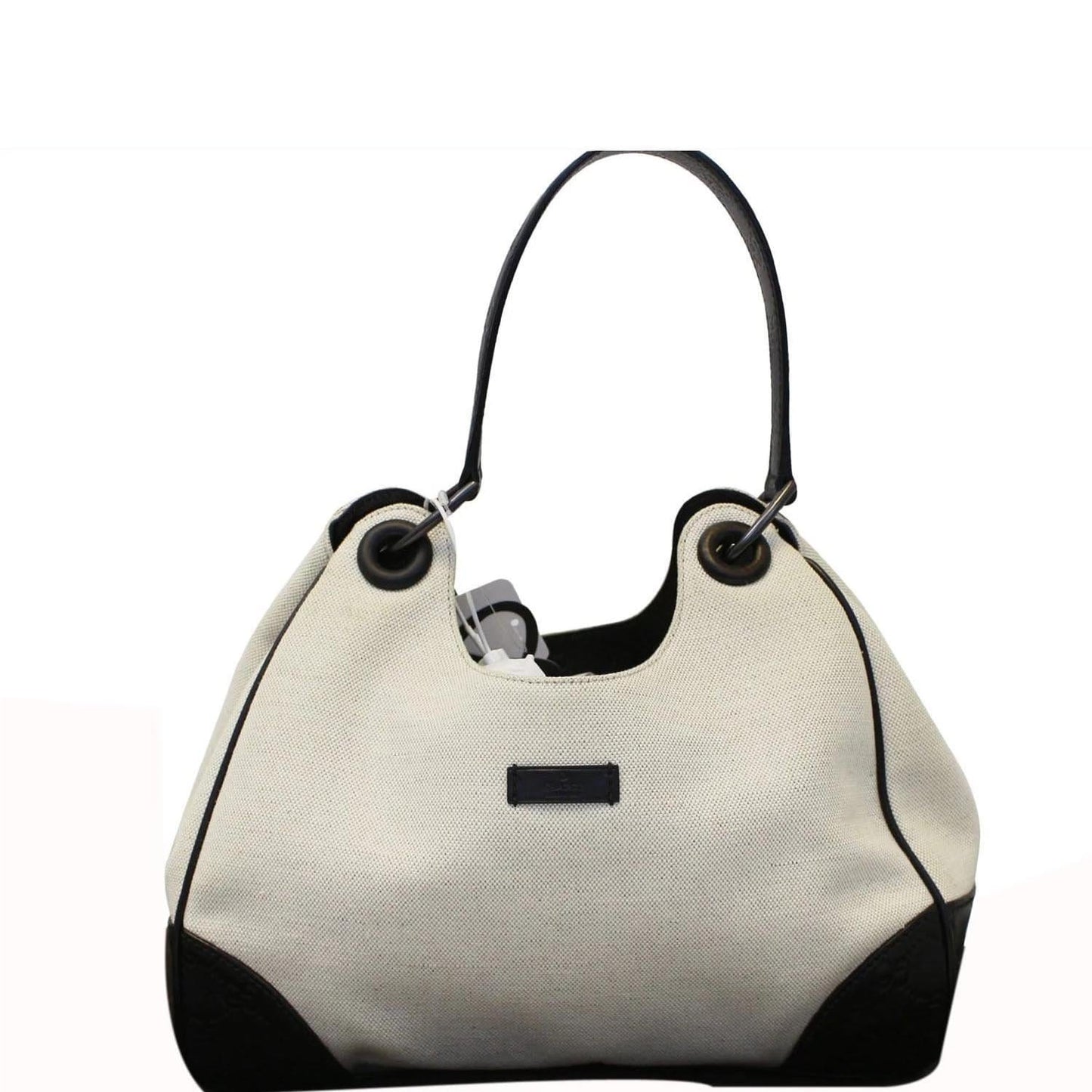 Gucci Colbert Shoulder Bag Canvas White