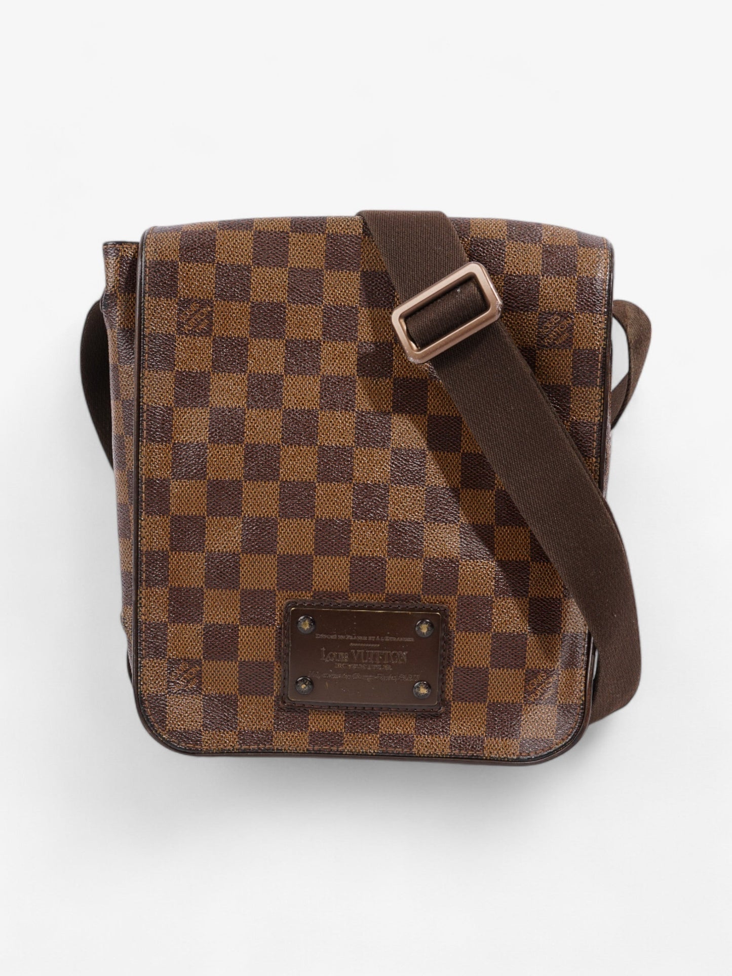 Louis Vuitton Brooklyn Ebene Coated PM Damier Canvas Coated Canvas Apparel
