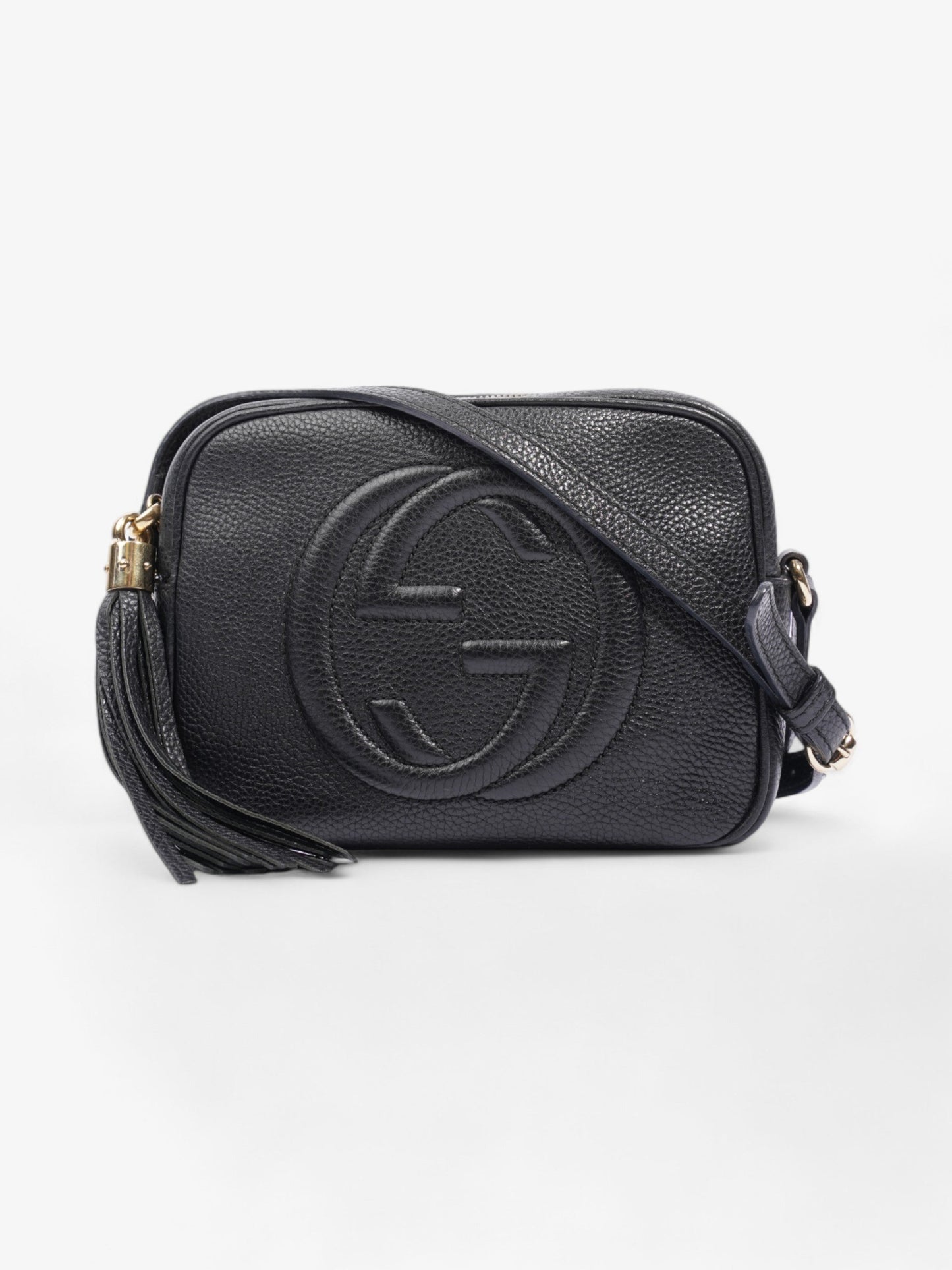 Gucci Soho Disco Bag Leather Black Crossbody Bag Leather Small