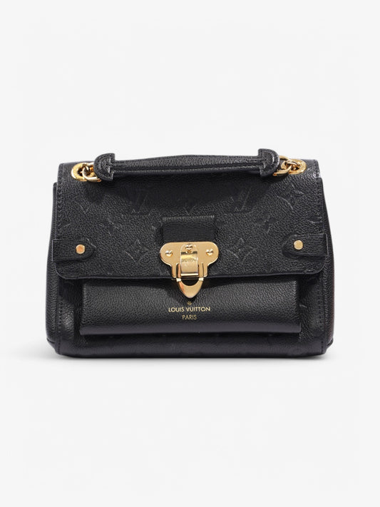 Louis Vuitton Vavin Black Leather Handbag