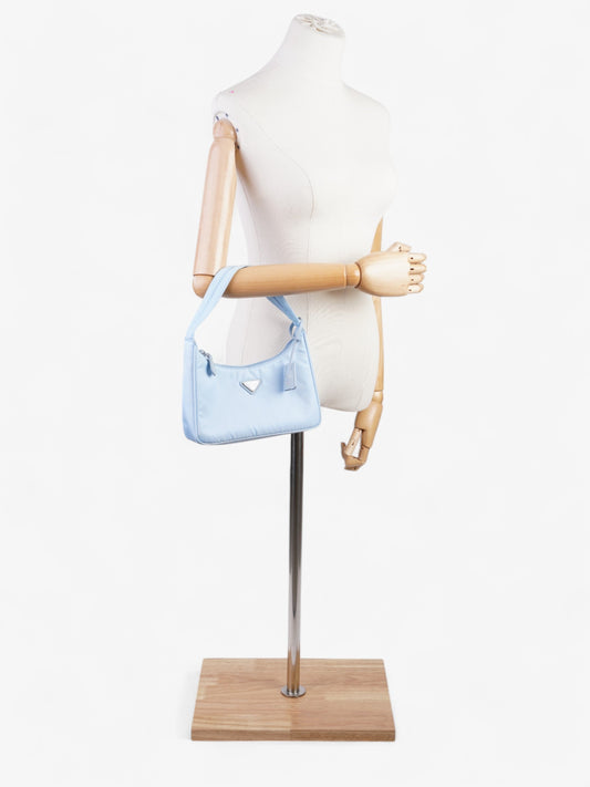 Prada Re Edition Light Re Shoulder Bag Nylon Blue