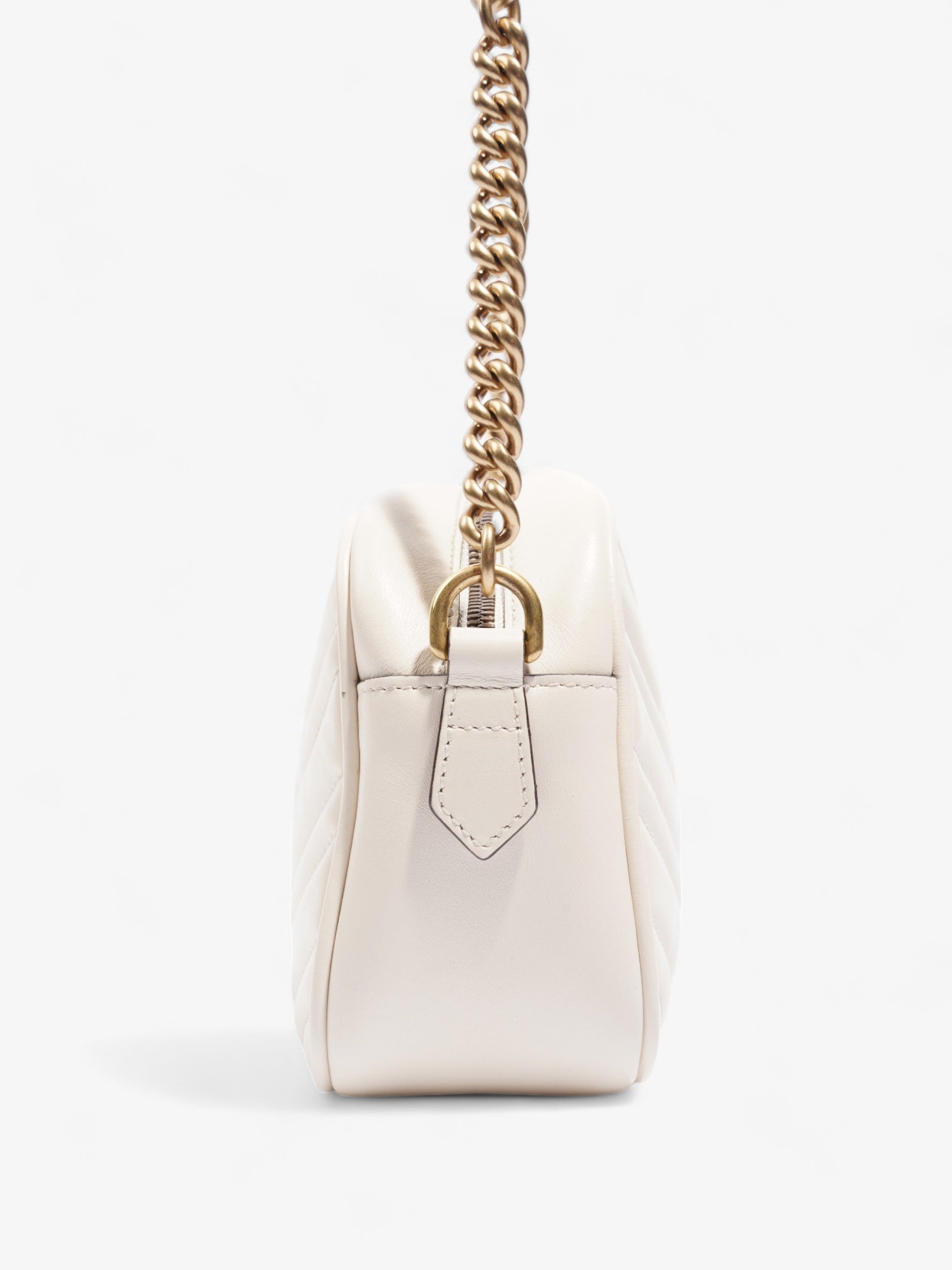 Gucci Marmont Small Shoulder Bag Leather Matelasse Leather Small