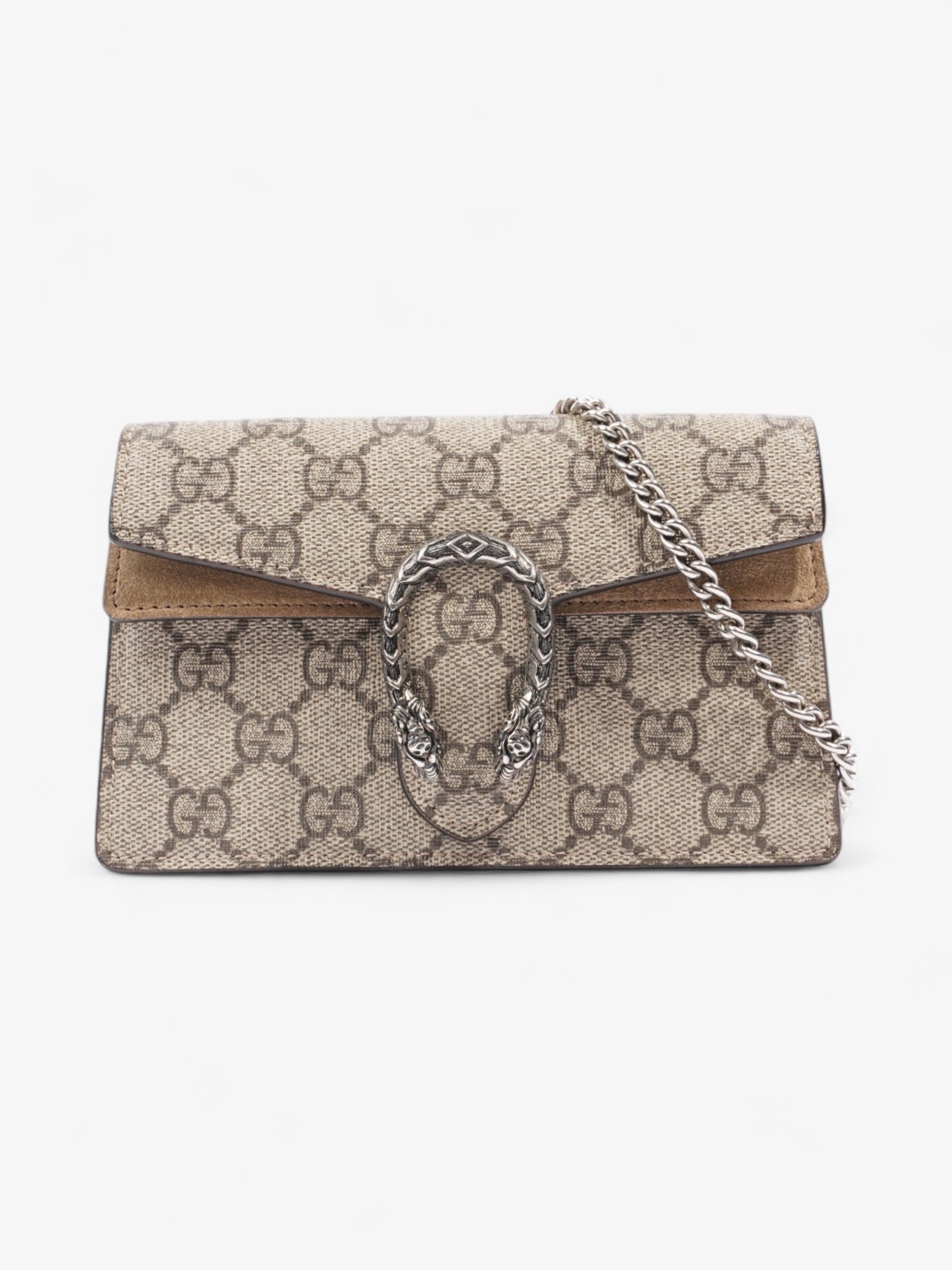 Gucci Dionysus Supreme Coated Super Shoulder Bag Canvas Mini