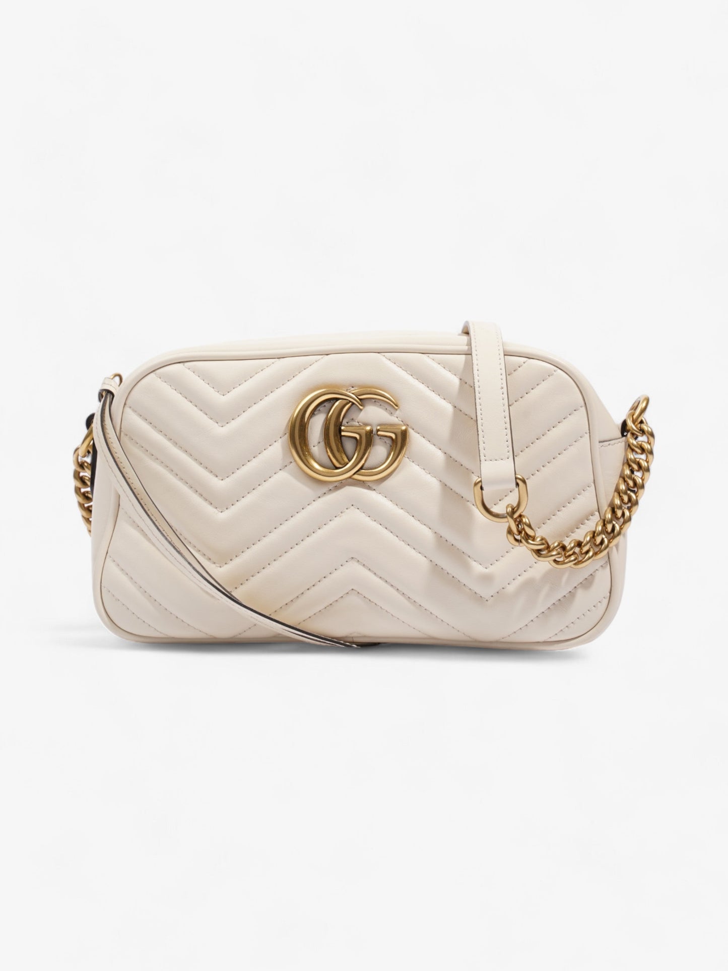 Gucci Marmont Small Crossbody Bag Leather Matelasse 12