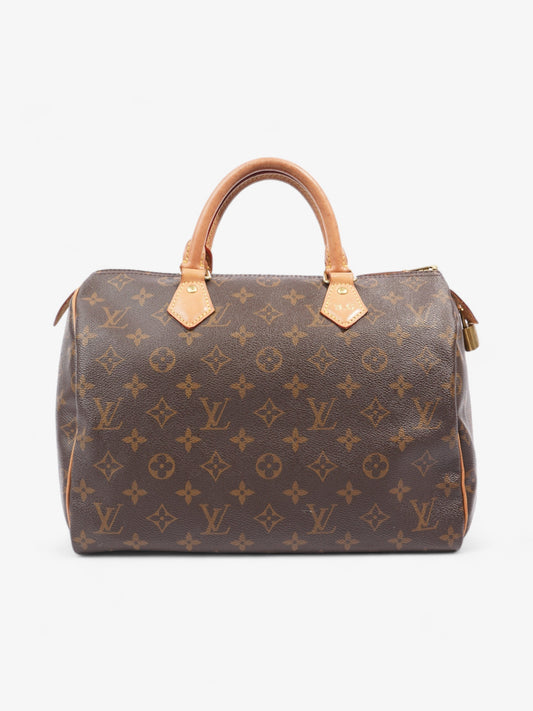 Louis Vuitton Speedy 30 Coated Monogram Canvas Coated Canvas Apparel Canvas 3
