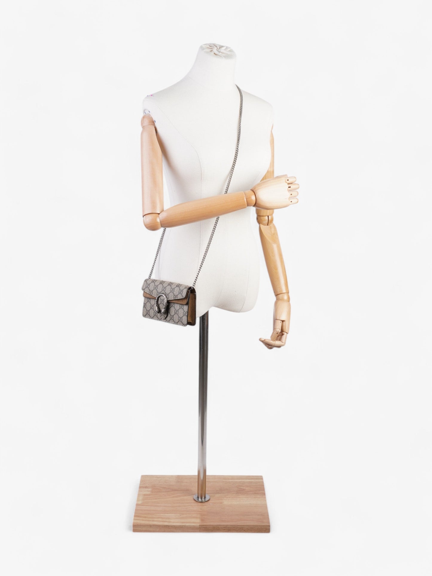 Gucci Dionysus Supreme Super Crossbody Bag Canvas Mini