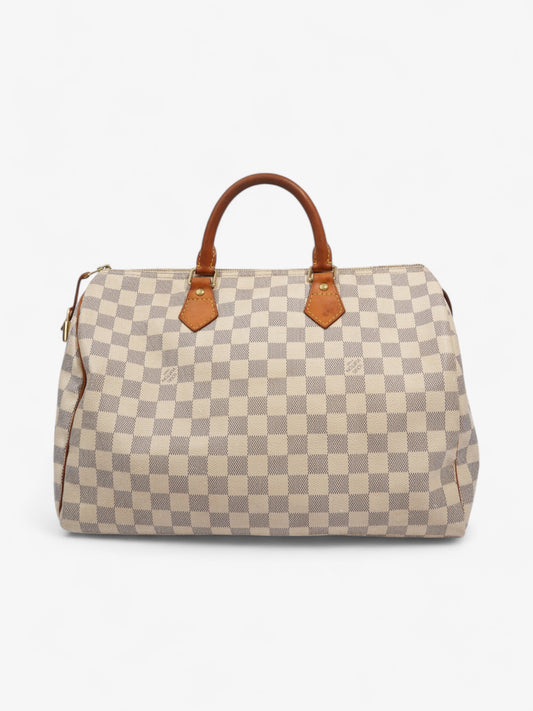 Louis Vuitton Speedy Azur Coated 35 Canvas Coated Canvas Damier Apparel