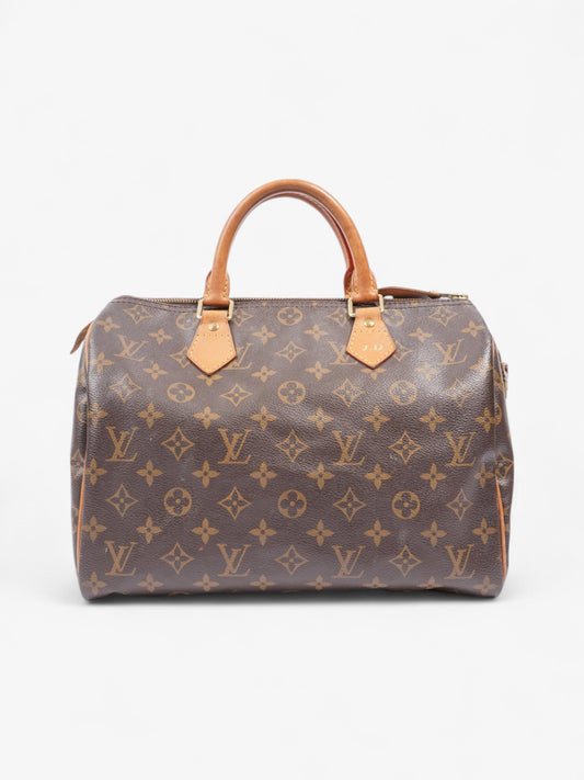 Louis Vuitton Speedy Coated 30 Monogram Canvas Coated Canvas Apparel Canvas 232