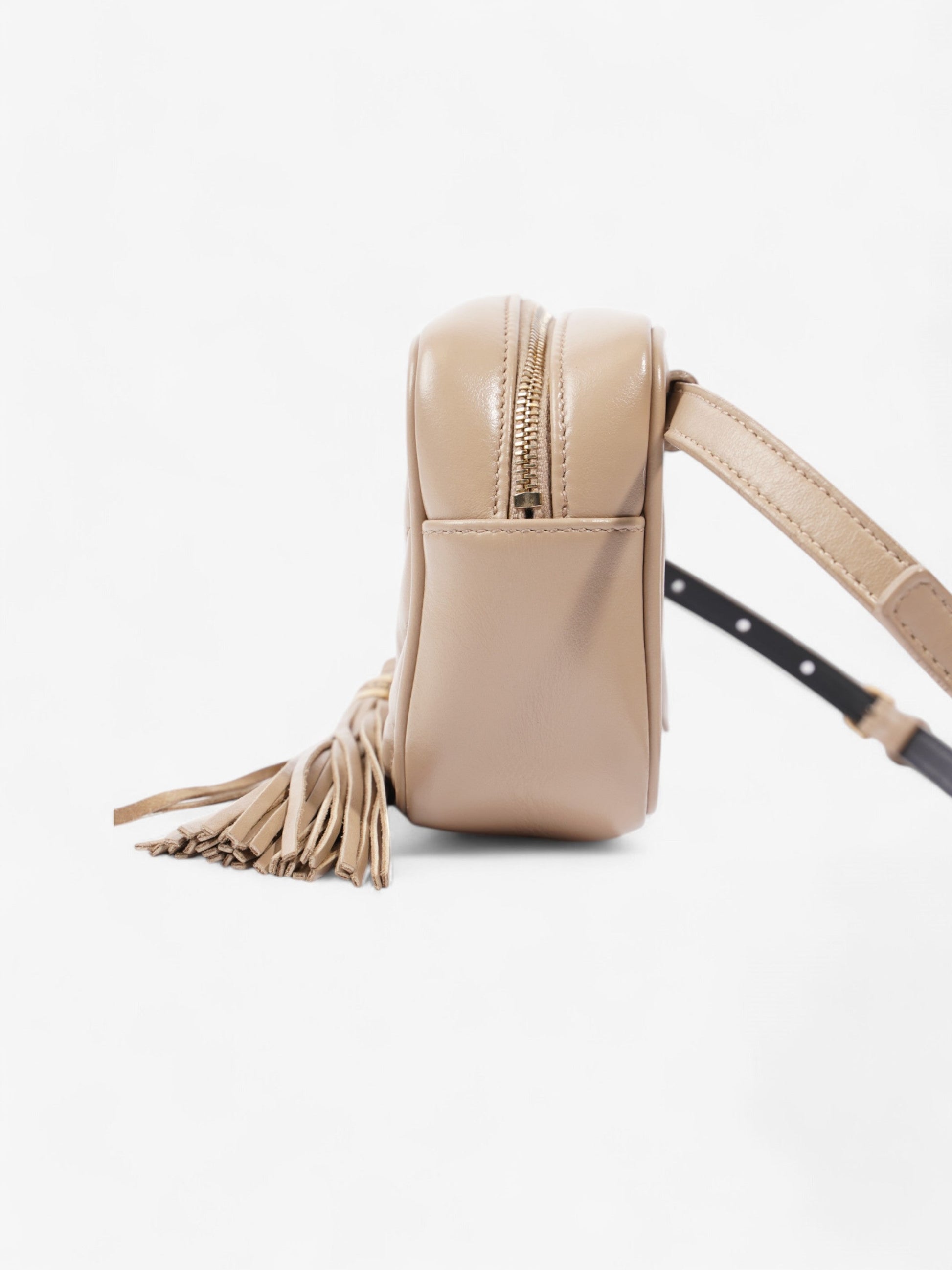 YSL Saint Laurent Lou Belt Bag Leather Matelasse Beige