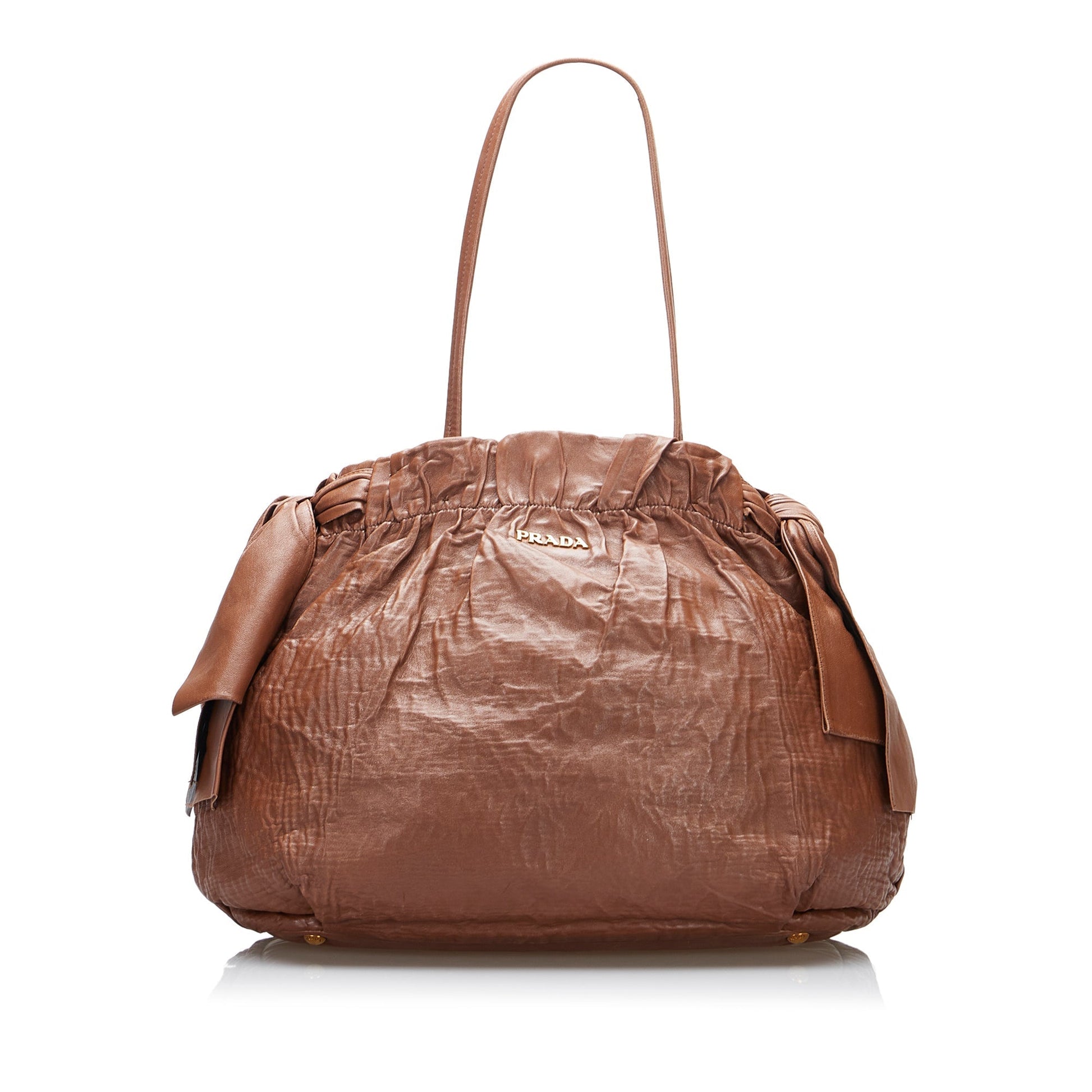 Prada Bow Nappa Bag Travel Bag
