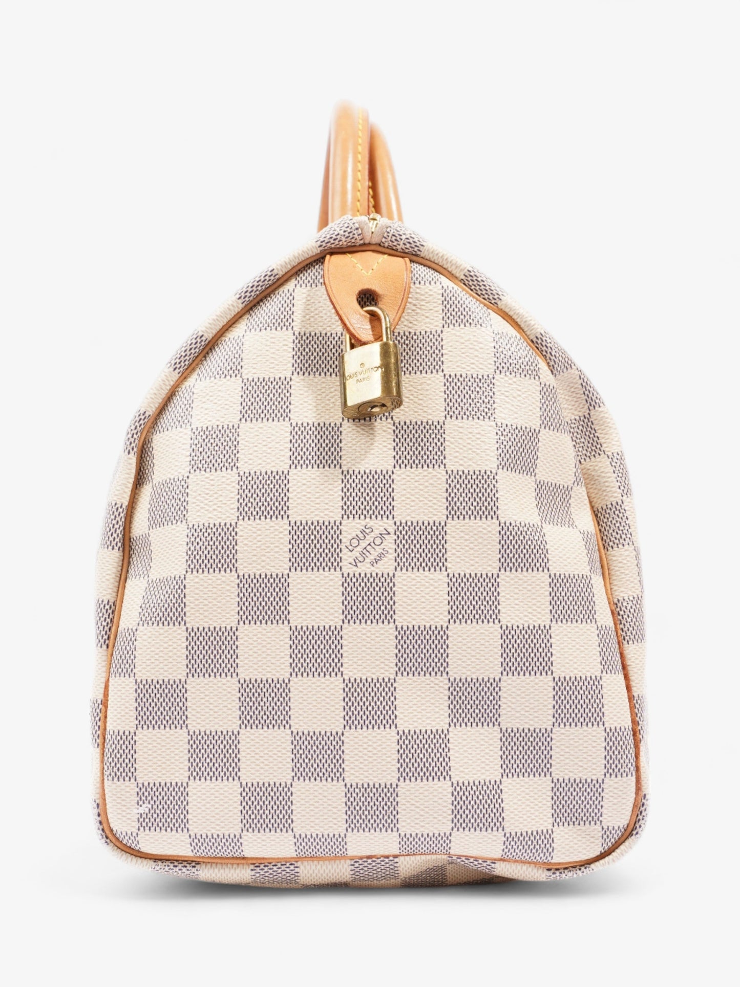 Louis Vuitton Speedy Azur Coated 30 Canvas Coated Canvas Damier Apparel Canvas 2