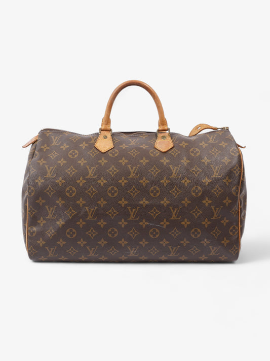 Louis Vuitton Speedy Coated 40 Monogram Canvas Coated Canvas Apparel Canvas 94