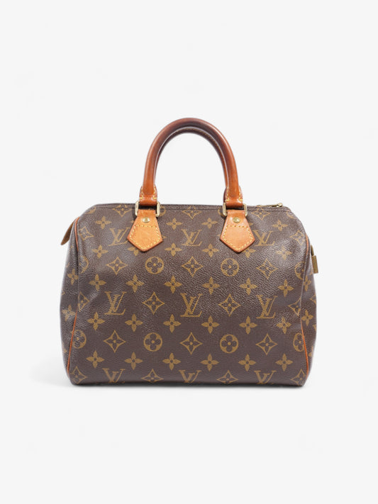 Louis Vuitton Speedy 25 Coated Monogram Canvas Coated Canvas Apparel