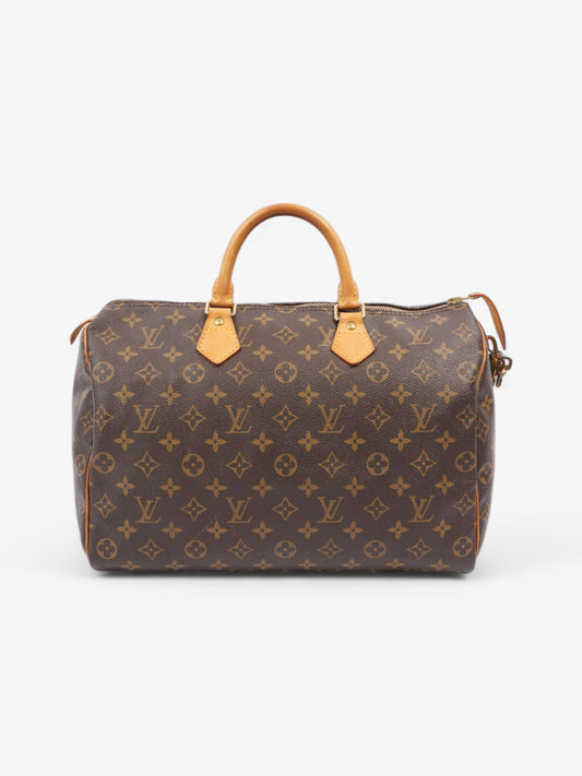 Louis Vuitton Speedy 35 Coated Monogram Canvas Coated Canvas Apparel