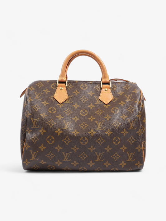 Louis Vuitton Speedy Coated 30 Monogram Canvas Coated Canvas Apparel Canvas 38