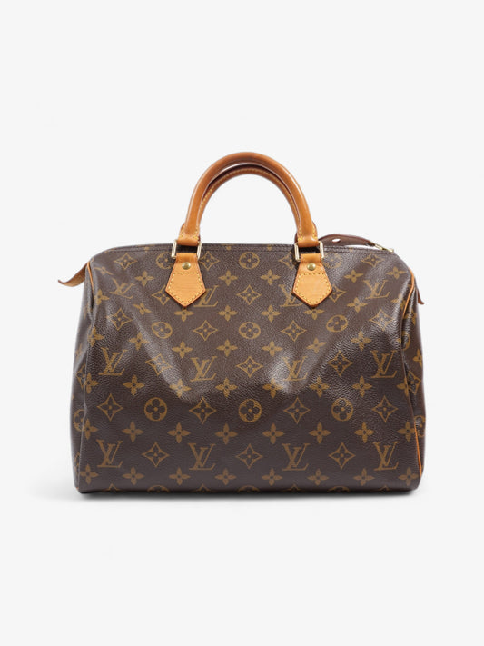 Louis Vuitton Speedy Coated 30 Monogram Canvas Coated Canvas Apparel Canvas 45
