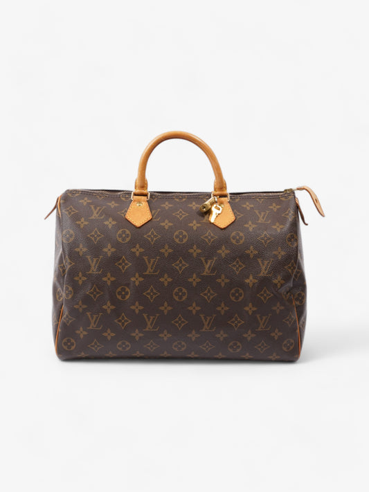 Louis Vuitton Speedy Coated 35 Monogram Canvas Coated Canvas Apparel Canvas 39