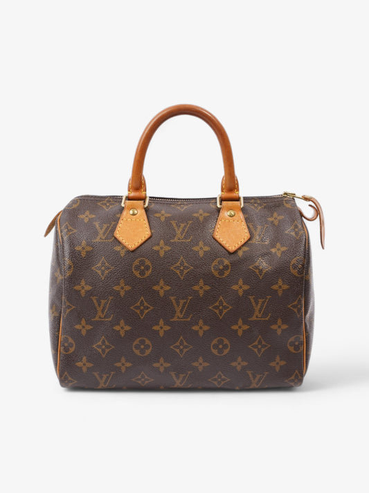 Louis Vuitton Speedy 25 Coated Monogram Canvas Coated Canvas Apparel Canvas 1