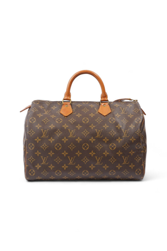 Louis Vuitton Speedy Coated 35 Monogram Canvas Coated Canvas Apparel Canvas 63