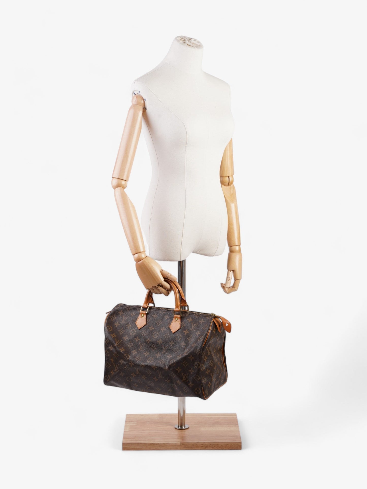 Louis Vuitton Speedy Coated 35 Monogram Canvas Coated Canvas Apparel Canvas 59