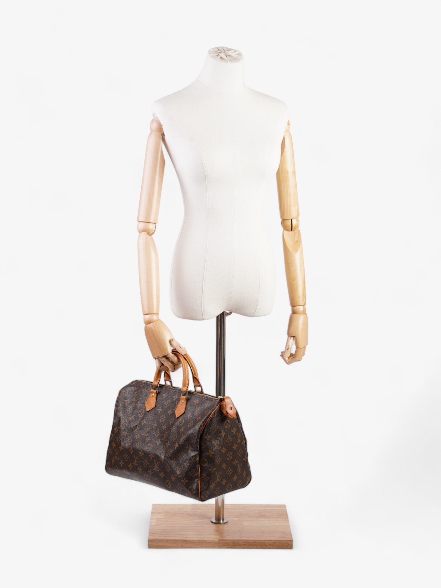 Louis Vuitton Speedy Coated 35 Monogram Canvas Coated Canvas Apparel Canvas 51
