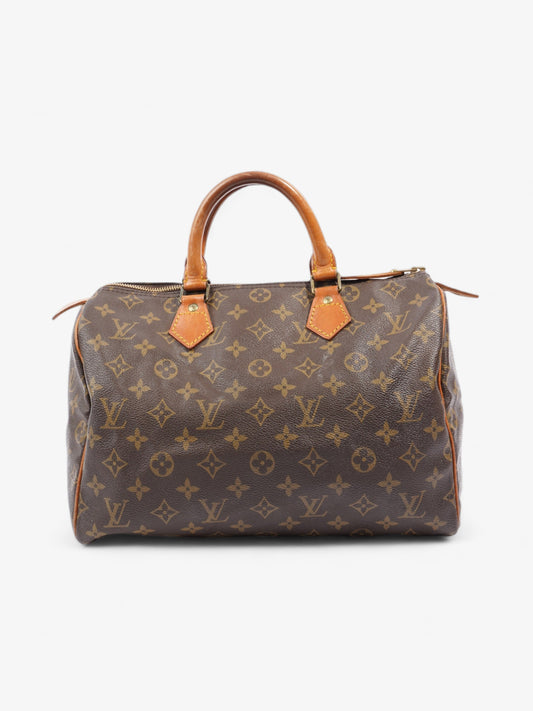 Louis Vuitton Speedy Coated 30 Monogram Canvas Coated Canvas Apparel Canvas 81