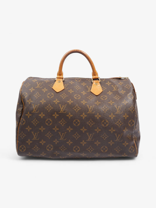 Louis Vuitton Speedy Coated 35 Monogram Canvas Coated Canvas Apparel Canvas 78