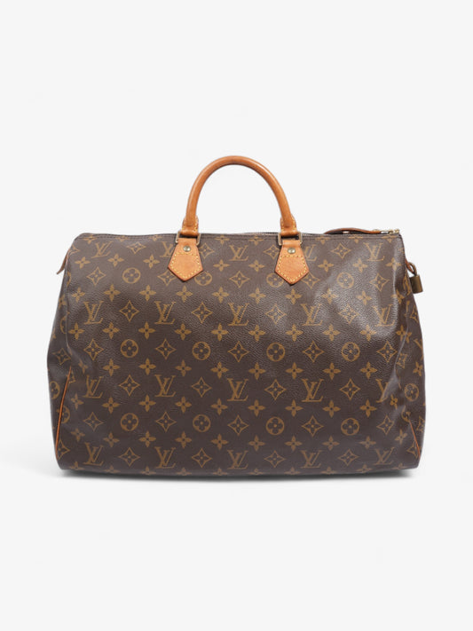 Louis Vuitton Speedy Coated 40 Monogram Canvas Coated Canvas Apparel Canvas 74