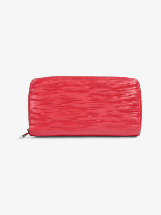 Louis Vuitton Zippy Epi Leather Red Wallet Case