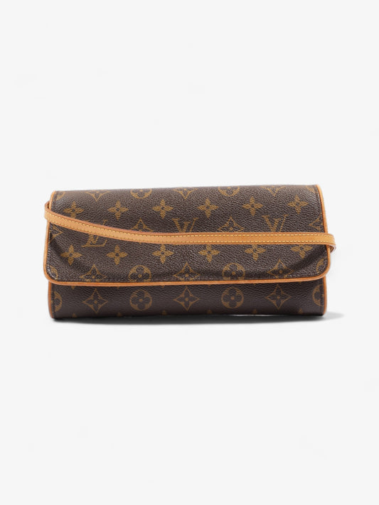 Louis Vuitton Twin Pochette Coated Monogram GM Canvas Coated Canvas Apparel Gm 3