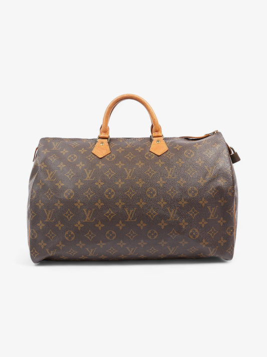 Louis Vuitton Speedy Coated 40 Monogram Canvas Coated Canvas Apparel Canvas 91