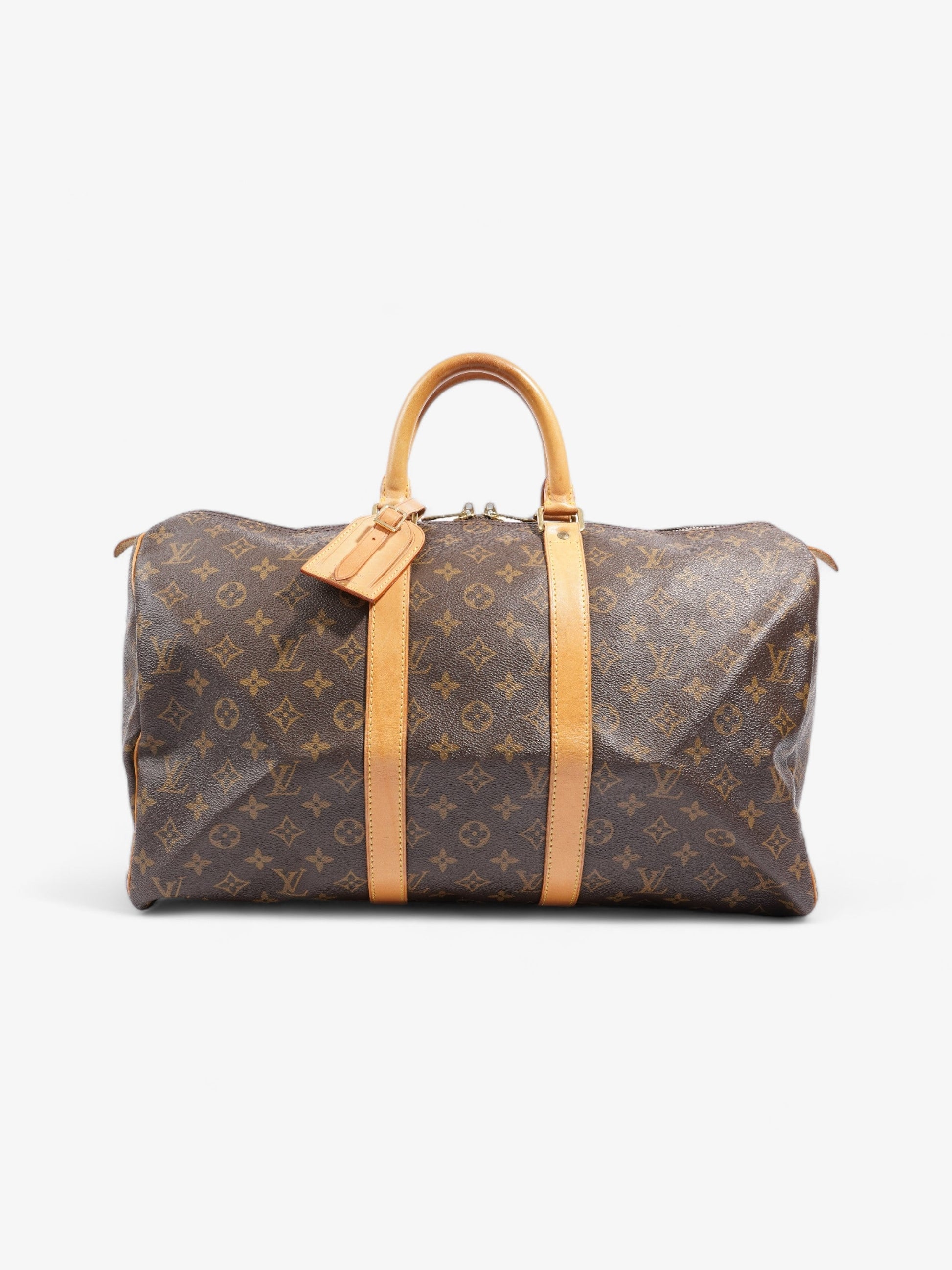 Louis Vuitton Keepall Coated 45 Monogram Canvas Coated Canvas Apparel Canvas 47