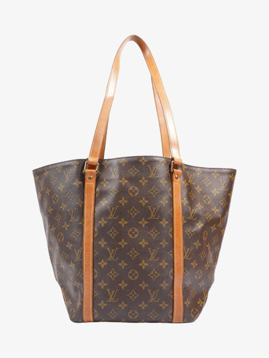 Louis Vuitton Sac Shopping Coated Monogram Canvas Coated Canvas Apparel Coated Canvas