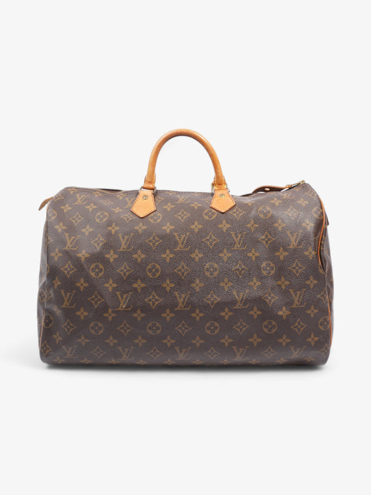Louis Vuitton Speedy Coated 40 Monogram Canvas Coated Canvas Apparel Canvas 86