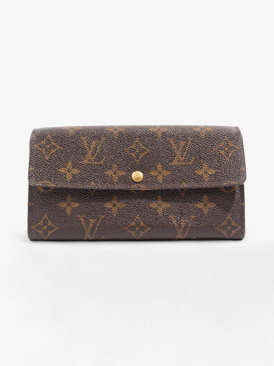Louis Vuitton Portefeuille International Coated Monogram Canvas Coated Canvas Wallet Case Canvas 1