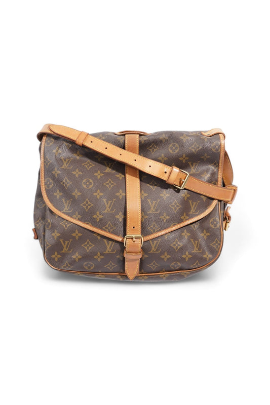 Louis Vuitton Saumur Coated Monogram Canvas Coated Canvas Apparel