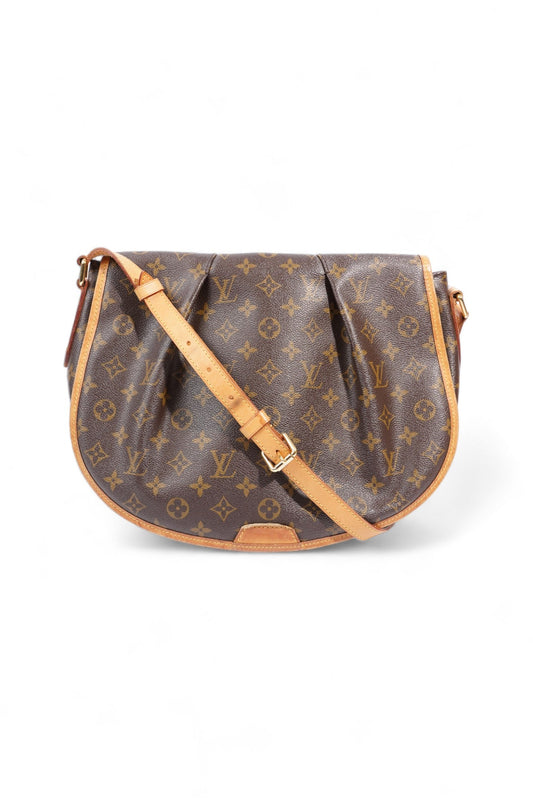 Louis Vuitton Menilmontant Coated MM Monogram Canvas Coated Canvas Apparel