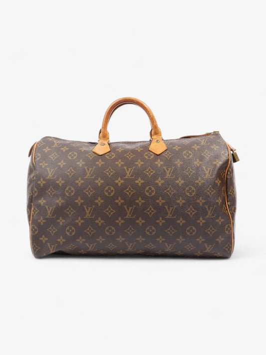 Louis Vuitton Speedy Coated 40 Monogram Canvas Coated Canvas Apparel Canvas 87