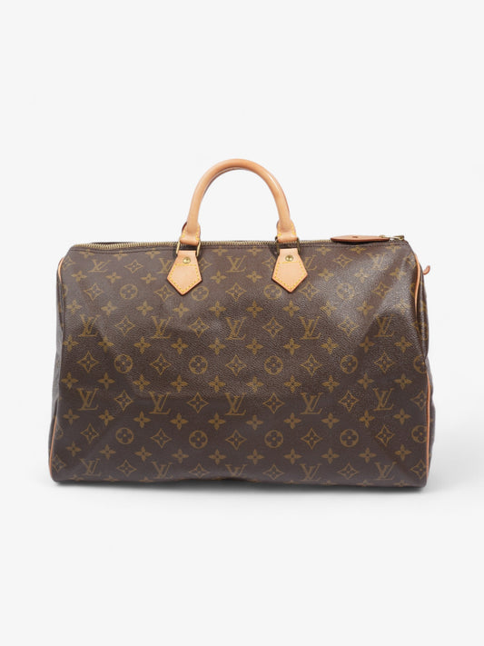 Louis Vuitton Speedy Coated 40 Monogram Canvas Coated Canvas Apparel Canvas 106